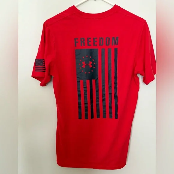 Under Armour Freedom Flag Tee-Shirt - Picture 8 of 13